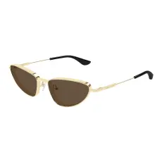Alexander McQueen AM0522S 002 GOLD BROWN napszemüveg