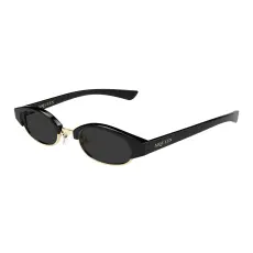 Alexander McQueen AM0534S 001 BLACK GREY napszemüveg