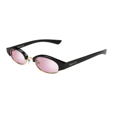 Alexander McQueen AM0534S 005 BLACK PINK FLASH napszemüveg napszemüveg