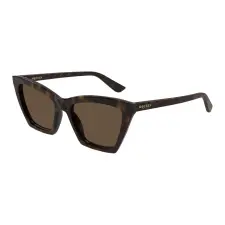 Alexander McQueen AM0536S 002 HAVANA BROWN napszemüveg napszemüveg