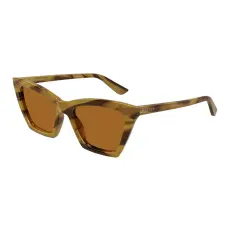 Alexander McQueen AM0536S 006 HAVANA BROWN napszemüveg