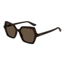 Alexander McQueen AM0537S 002 HAVANA BROWN napszemüveg