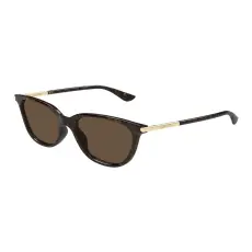 Alexander McQueen AM0553S 002 HAVANA BROWN napszemüveg