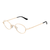 Alexander McQueen AM0562O 004 GOLD DEMO LENS szemüveg