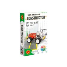  Alexander Toys Constructor - Expert platós teherautó építőjáték-96db-os barkácsolás, építés