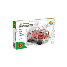  Alexander Toys Constructor - Fire Engine tűzoltóautó építőjáték-314db-os barkácsolás, építés