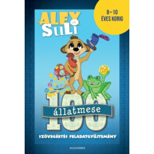 Alexandra Kiadó Alex Suli - 100 állatmese szövegértés feladatgyűjtemény - 8-10 éves korig gyermek- és ifjúsági könyv