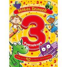 Alexandra Kiadó Mókás színező 3 éveseknek gyermek- és ifjúsági könyv