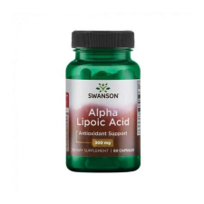 Alfa liponsav 300 mg 60 kapszula Swanson vitamin és táplálékkiegészítő