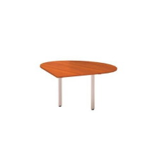 Alfa Office Alfa 100 asztal toldóelem, 120 x 120 x 73,5 cm, csepp, balos kivitel, cseresznye mintázat% irodabútor