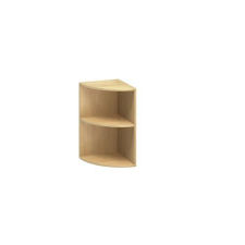 Alfa Office Alfa 500 hozzáépíthető alacsony sarokszekrény, 71,7 x 45 x 45 cm, nyitott, vadkörte mintázat% bútor
