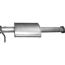  Alfa romeo első kipufogódob K16_04ALU autóalkatrész