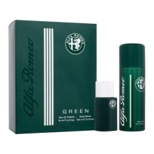 Alfa Romeo Green SET: edt 15ml + Telový sprej 150ml kozmetikai ajándékcsomag