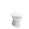 Alföldi 4032 alsó kifolyású, lapos öblítésű WC (4032 00 01)