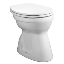 Alföldi 4037 R1 (easyplus) alsó kifolyású, lapos öblítésű WC (4037 00 R1) fürdőkellék