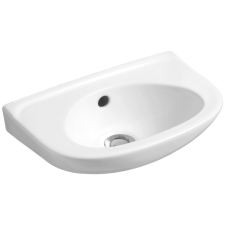 Alföldi ALFÖLDI 4123 Bázis kézmosó bal oldali csaplyukkal 40*25cm - fehér szaniter