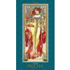  Alfons Mucha 2026 - Bild-Kalender 33x60 cm - Kunstkalender - mit stilvollem Glitzereffekt - Jugendstil - Wandkalender - Alpha Edition (Kalendář/Diář)