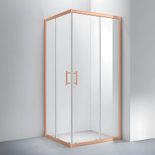  Alicante .||. Rose Gold zuhanykabin 90x90, 190cm, 5mm, NANO kád, zuhanykabin