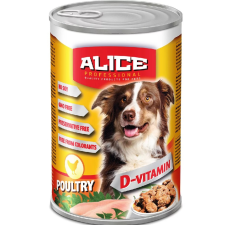 Alice PROFESSIONAL | Felnőtt kutyáknak | Konzerv | Csirke - 1240 g kutyaeledel