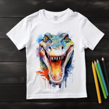  Aligátor póló (Gyerek)(Színes) gyerek póló