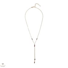 ALISIA Burgundy ezüst nyaklánc 43 cm - AL5231.01.000 nyaklánc
