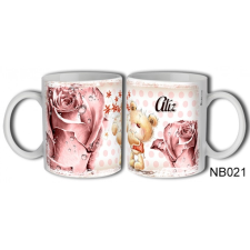  Alíz bögre tányér és evőeszköz