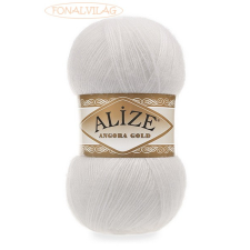 Alize ANGORA GOLD-Fehér-055 rövidáru