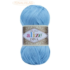 Alize DÍVA - Égszínkék - 346 rövidáru
