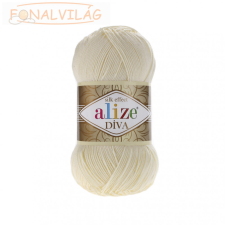 Alize DÍVA - Krém - 001 rövidáru