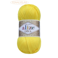Alize DÍVA - Sárga - 110 rövidáru