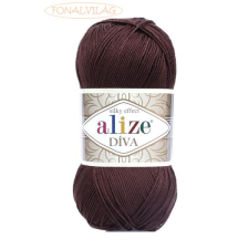 Alize DÍVA - Sötét barna - 026 rövidáru