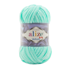 Alize Velluto - Világos türkiz - 019 rövidáru