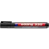  Alkoholos marker, 1-5 mm, vágott, EDDING "330", fekete