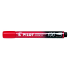  Alkoholos marker, 1 mm, kúpos, PILOT "Permanent Marker 100", piros