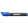  Alkoholos marker, 3-5 mm, kúpos, KORES "K-Marker", kék