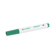  Alkoholos marker 3mm, kerek végű Bluering® zöld filctoll, marker