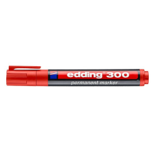  Alkoholos marker EDDING 300 kerek piros filctoll, marker