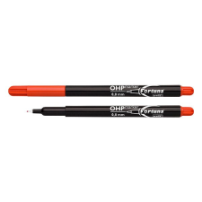 Alkoholos marker FORTUNA OHP F piros filctoll, marker