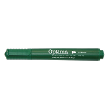  Alkoholos marker OPTIMA kerek zöld filctoll, marker