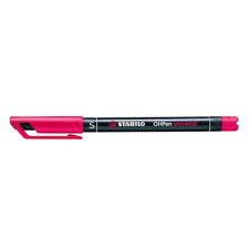 Alkoholos marker STABILO 843 M piros filctoll, marker