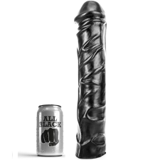  ALL BLACK – nagy, puha fisting dildó 32 cm anál
