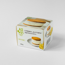 All In citromkrémes jégkrémszendvics 160 g csokoládé és édesség