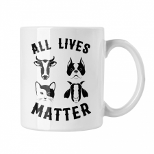  All lives matter - Fehér Bögre bögrék, csészék