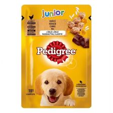  Állateledel alutasakos PEDIGREE Junior kutyáknak csirke-rizs 100g kutyaeledel