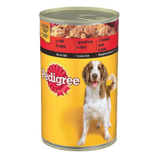 Állateledel konzerv PEDIGREE kutyáknak marhahússal 1200g kutyaeledel