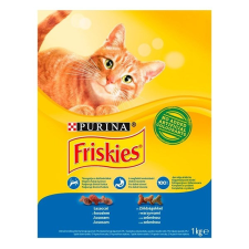  Állateledel száraz PURINA Friskies macskáknak lazaccal és zöldséggel 1kg macskaeledel