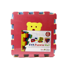 Állatok 10 darabos habszivacs szőnyeg puzzle játszószőnyeg