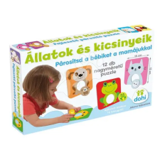  Állatok és kicsinyeik - nagyméretű puzzle puzzle, kirakós