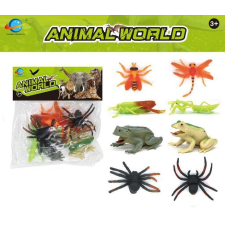  Állatok rovarok szett játékfigura