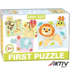  Állatos bébi kirakó – 4 db-os puzzle szett puzzle, kirakós